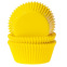 Baking cups Yellow - pk/50 - House of Marie 