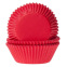 Baking cups Red - pk/50 - House of Marie 