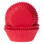 Caissettes à cupcakes - Rouge - 50pc - HoM