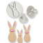 Cookie Cutter - Bunny - PME - Cutter Set/3