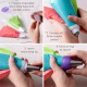  Color Swirl - 3 color coupler - Wilton