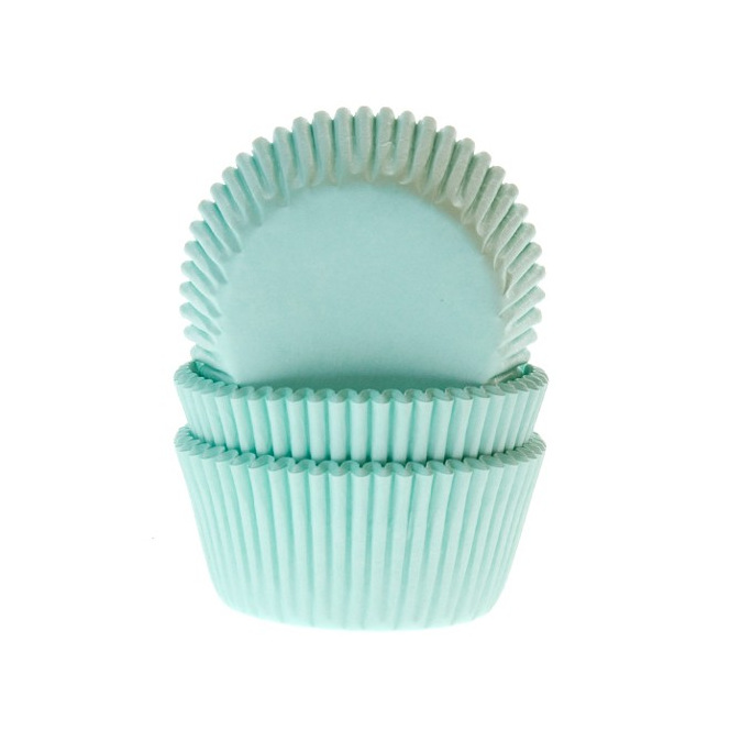 Baking Cups Light Blue pk/50- House of Marie