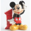 Bougie d'anniversaire Mickey Mousse - 1 an