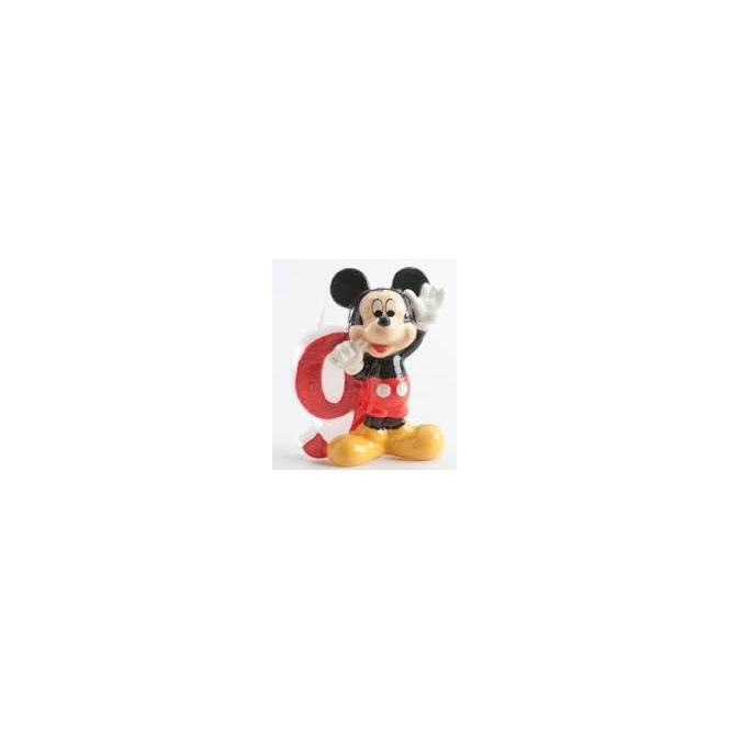 Bougie D Anniversaire Mickey Mouse 9 Ans Bougie D Anniversaire Mickey Mouse 9 Ans