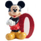 Bougie d'anniversaire Mickey Mousse - chiffre 0