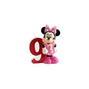 Bougie D Anniversaire Minnie 9 Ans