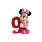 Bougie d'anniversaire Minnie - 9 ans