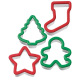 Wilton Grippy Cutter Christmas set/4