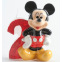 Bougie d'anniversaire Mickey Mousse - 2 ans