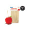Toffee apple bamboo sticks