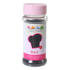 Mini perles noires FunCakes 80g