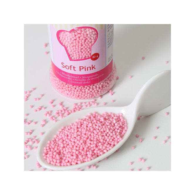 FunCakes Musketzaad - Licht Roze - 80g