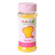 Coloured Sugar -Yellow- 80g - Funcakes