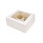 White 4 Cupcake/Muffin Box