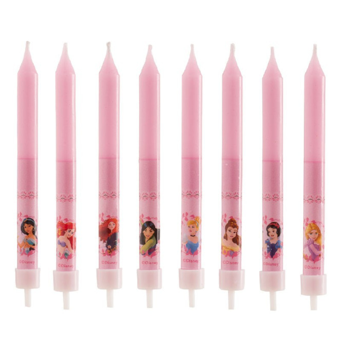 8 Bougies Princesses Disney