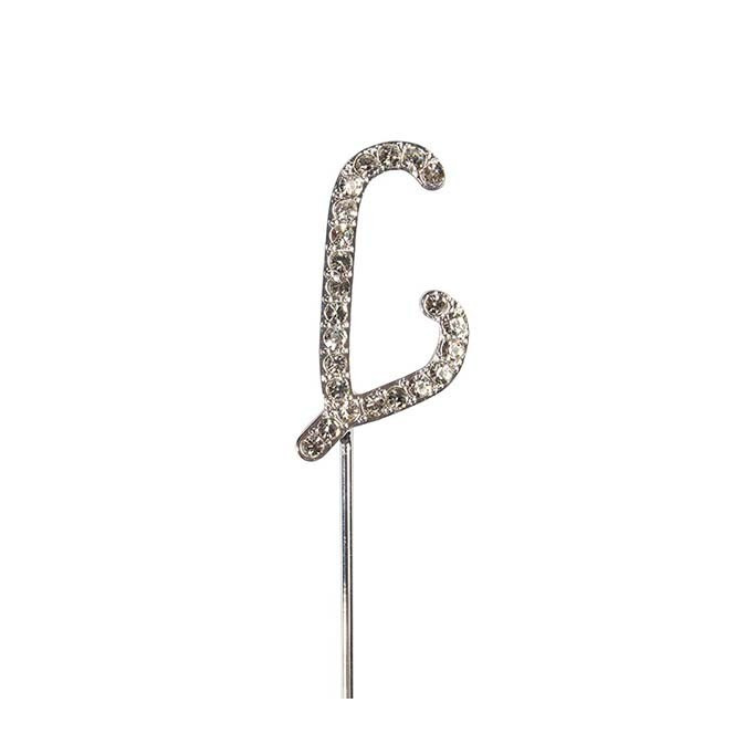 Diamante Alphabet Pick - K