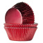 Baking cups folie rood - 24 stukken - House of Marie 