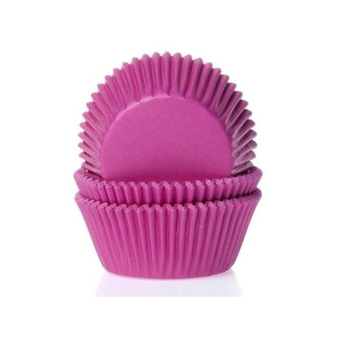 Baking Cups Pink - 50 pieces - House of Marie 