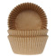 Baking Cups brown craft - 50 pieces - House of Marie 