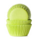 Baking cups lime groen - 50 stukken - House of Marie 