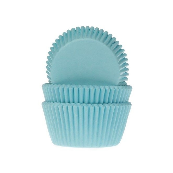 Baking Cups turquoise - 50 pieces - House of Marie 
