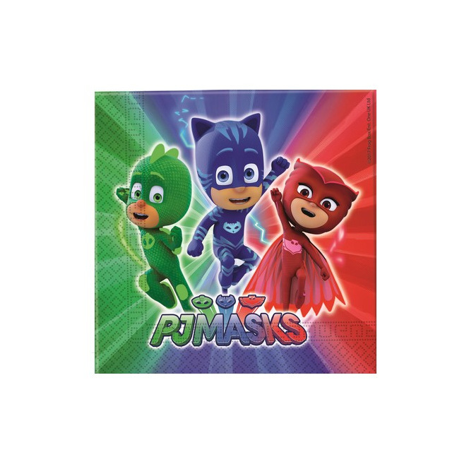 20 napkins - PjMasks