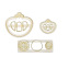 Princess Carriage - Set of 2- FMM