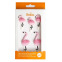 Décorations en sucre - Flamant Rose - 5pc