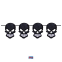 Glitter Skulls Flagbanner