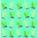 20 serviettes - Lama cactus