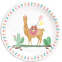8 paper plates - Llama