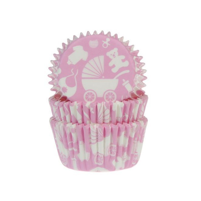 Caissettes Baby Pink - 50 pièces - House of Marie 