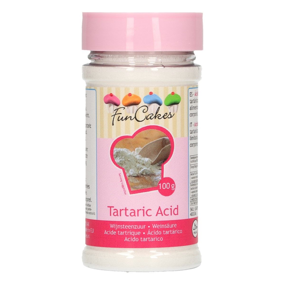 Acide tartrique 100g