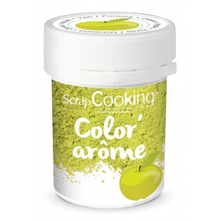 Colouring & Flavoured Mix Green/Apple Scrapcooking10g