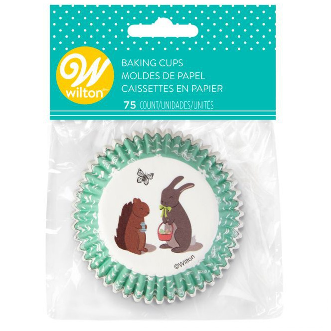 Caissettes à cupcakes - Pâques - 75pcs - Wilton