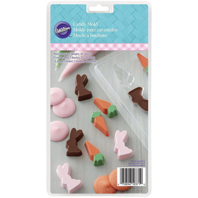 Moule à Candy Melts- lapin/carotte - Wilton