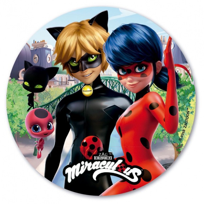 Wafer Disc - Miraculous - Theme 1