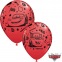 6 Cars Balloons latex