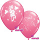 6 Ballons Minnie en latex