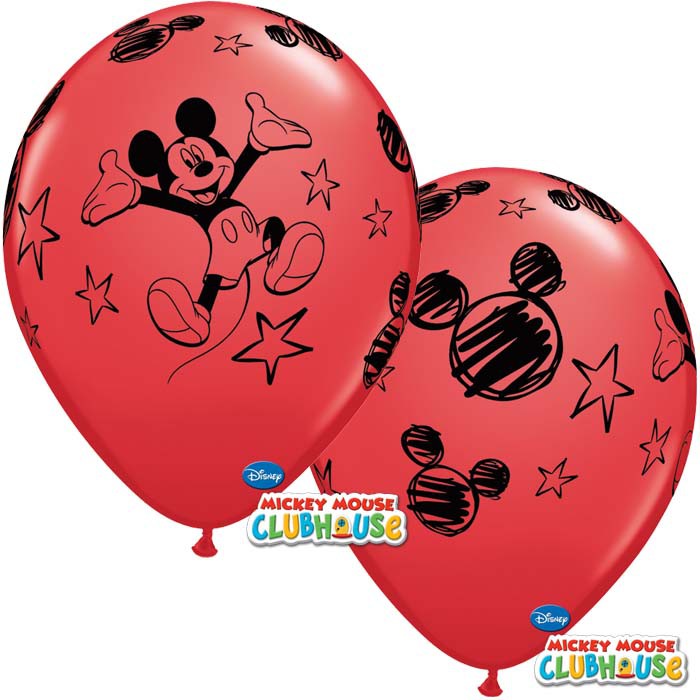 Mickey ballonnen latex biologisch