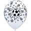 6 Football Balloons latex