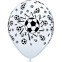 6 Voetballen natuurrubberlatex ballonnen