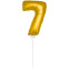 Mini Golden Balloon Number 7