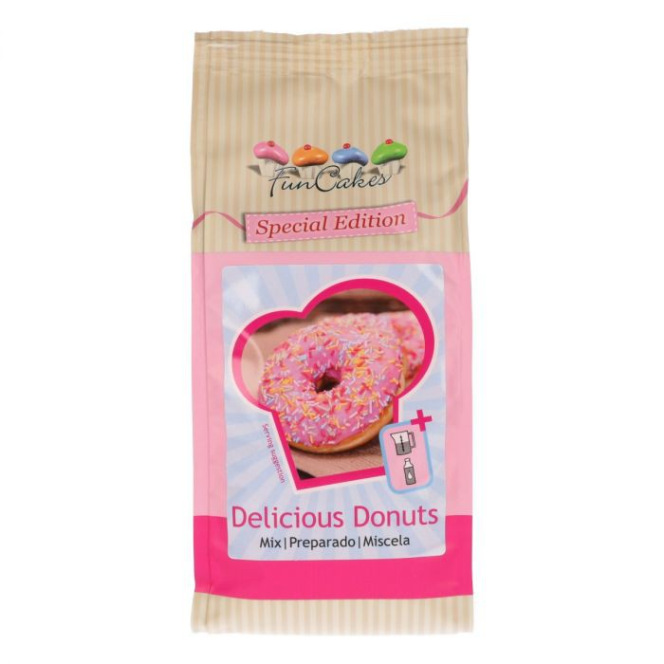 FunCakes Mix voor Delicious Donuts 500g