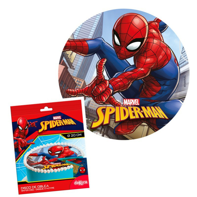 Disque Azyme Spiderman 4 - 20cm