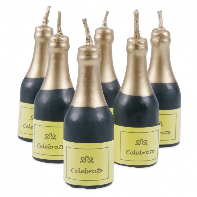 Bougies Champagne 6 pcs - Städter