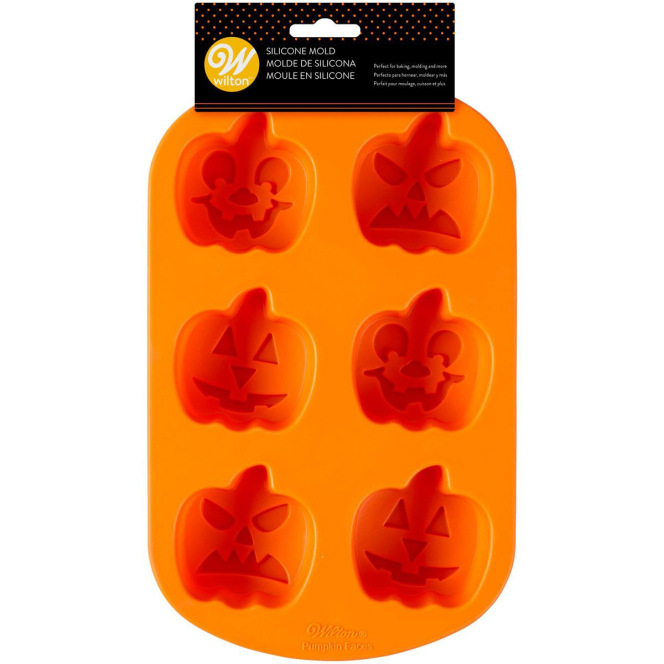 Mini Jack o'Lantern Silicone Mold - Wilton