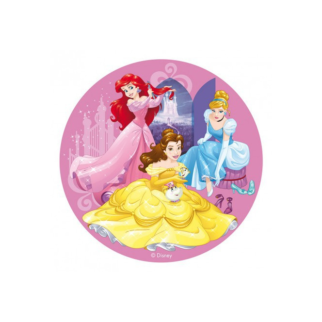 Disque azyme Princesses Disney - Cendrillon - 20cm