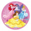 Wafer disk Disney princess  - 20cm