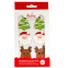 Sugar Decorations - Christmas Decorations - 6pcs - Decora